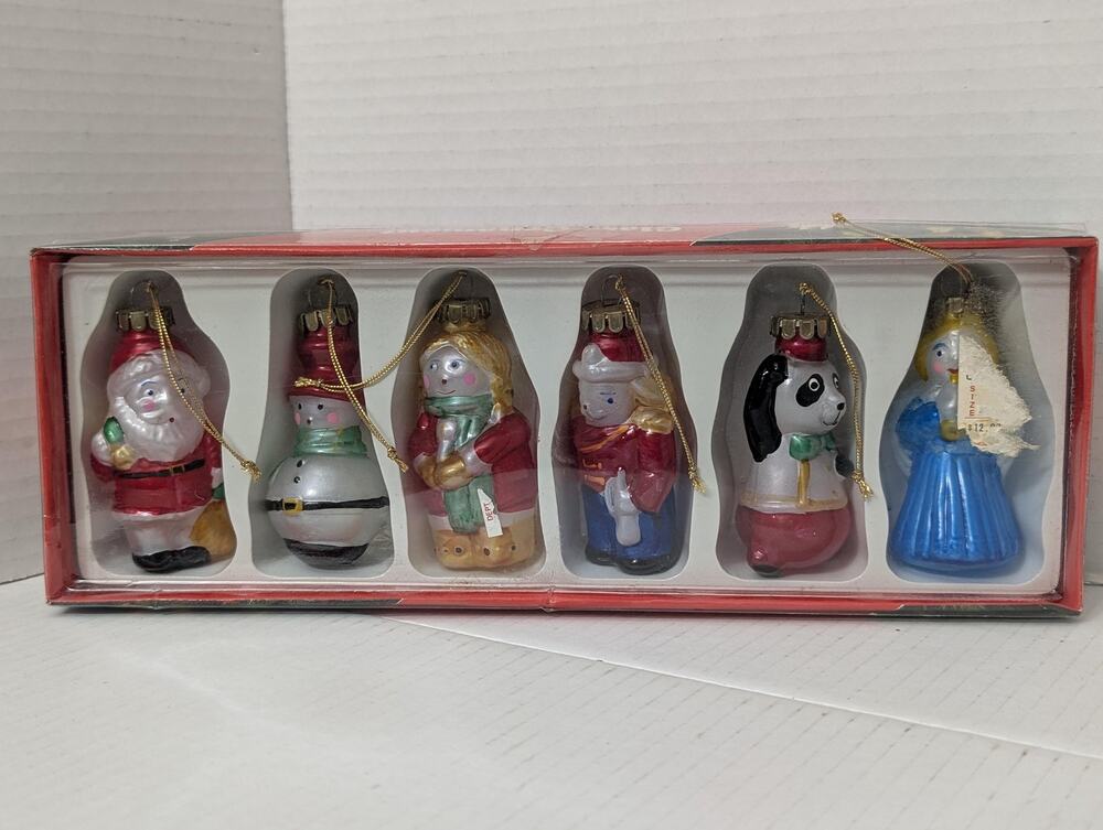 Vintage Glass Ornament Light Covers New in Box